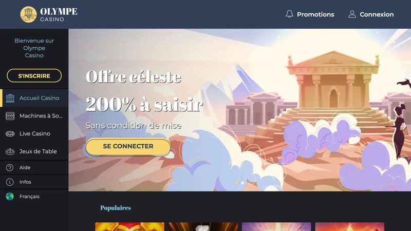 Casino olympe mon compte - Découvrez Olympe Casino, le Nouveau Joueur Favori en France en Ligne